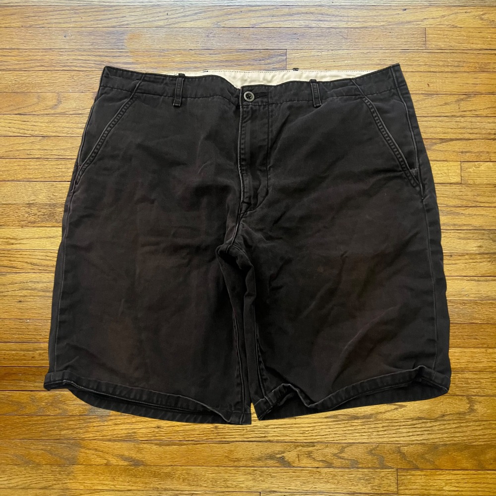 Levis 541 Athletic Fit Shorts Mens 36 Black Chino Cotton 55328-0087